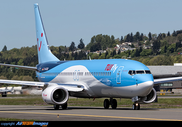 TUIfly Boeing 737-8K5(WL) - cn 41663 / ln 5369 D-ATUQ returning to Boeing Field after a customer test flight. Boeing 737-8K5