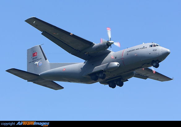 Turkish Air Force C160 seen here at RAF Leeming taking part in the biggest military exercise in Europe named "Joint Warrior" Transall C-160D