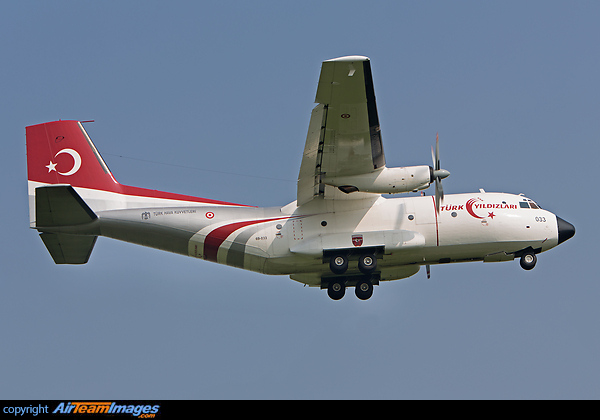 Turkish Air Force C160 seen here at RAF Leeming taking part in the biggest military exercise in Europe named "Joint Warrior" Transall C-160D