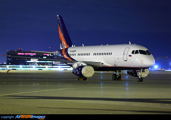 New plane for VIP-charters Sukhoi SuperJet 100-95