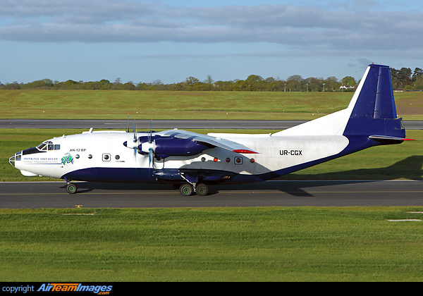 Transporting relief aid to Kathmandu, Nepal, following the recent earthquake there Antonov An-12BP