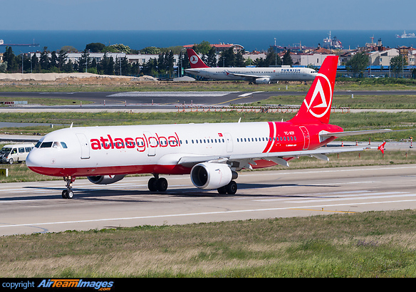 AtlasJet Airlines have been renamed AtlasGlobal Airlines since April 2015. Airbus A321-211