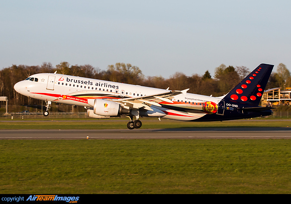 The Belgian Red Devils Airbus A320-214