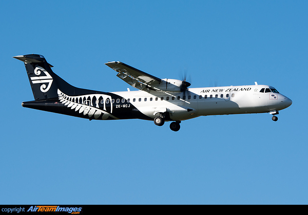 On final for 23L. ATR 72-500