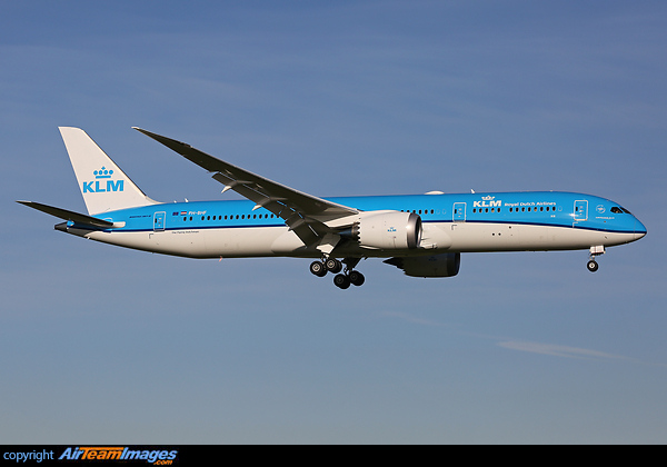 5th DREAMLINER ("900") in KLM fleet named "Hibiscus" delivered on 22/04/2016 Boeing 787-9 Dreamliner