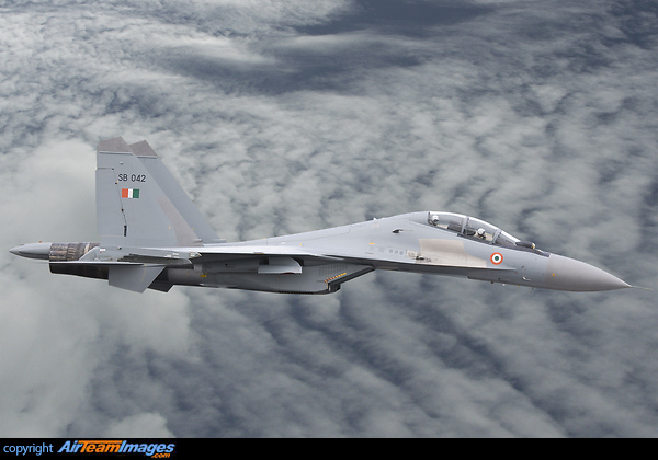 Composite image. Sukhoi Su-30M Flanker