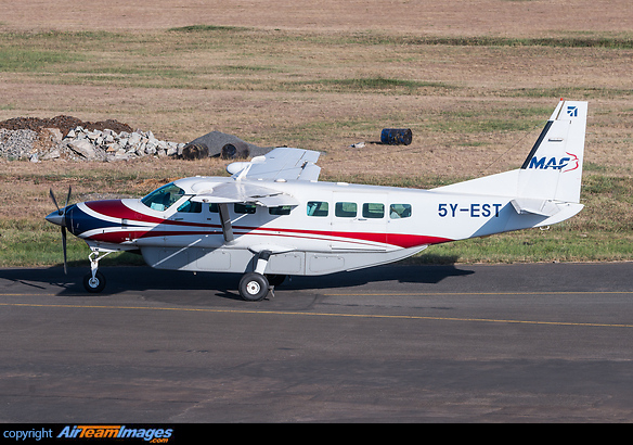 MAF - Mission Aviation Fellowship aircraft out of Wilson. Cessna 208B Caravan