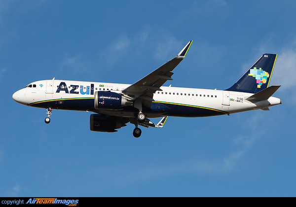 First A320 Neo for Azul Brazilian Airlines Airbus A320-251N