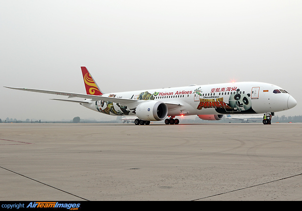 DreamWorks - Kung Fu Panda special colours Boeing 787-9 Dreamliner