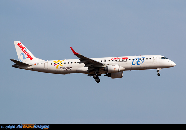 Promoting Paraguay Embraer ERJ-195LR