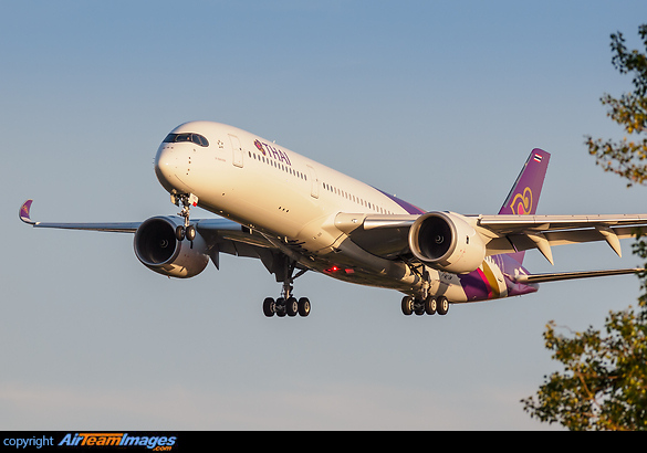 The second A350 for Thai Airways International. Airbus A350-941