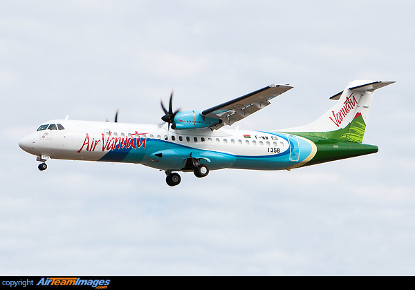 First ATR72-600 for Air Vanuatu ATR 72-600