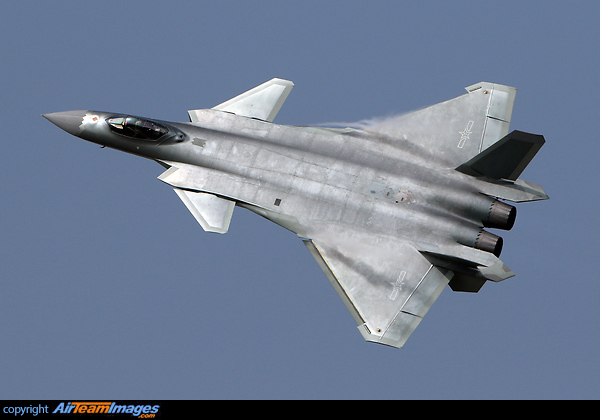 China unveils the Chengdu J-20 stealth jet fighter at Airshow China 2016. Chengdu J-20