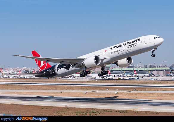 Batman Vs. Superman special colours. Boeing 777-3F2/ER