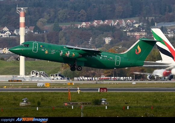 Carrying Romanian National Football Team British Aerospace 146-300