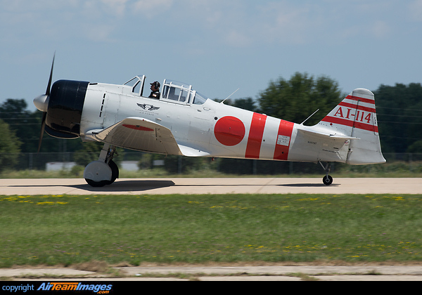 Modified to look like a 'Zero' part of the 'Tora Tora Tora' squadron North American T-6 Harvard