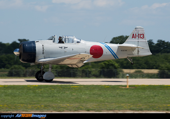 Modified to look like a 'Zero' part of the 'Tora Tora Tora' squadron Harvard MkIV
