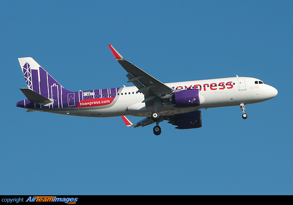 First Airbus A320 Neo for Hong Kong Express Airbus A320-271N