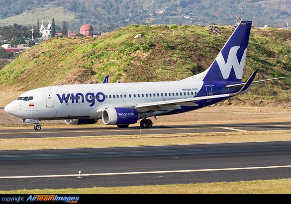 Wingo, the new low cost carrier owned by Copa Holdings. Boeing 737-7V3