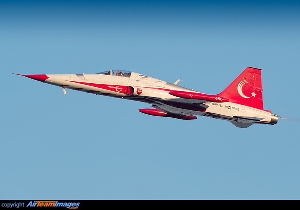 First time in Spain for this display team Canadair NF-5B