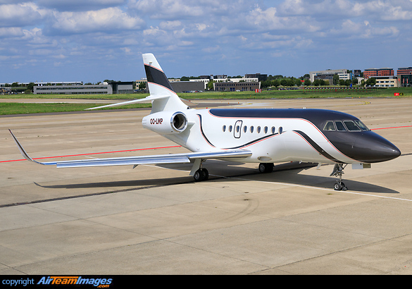 New & revised color scheme - Paintjob by MAAS Aviation Maastricht Dassault Falcon 2000EX EASy