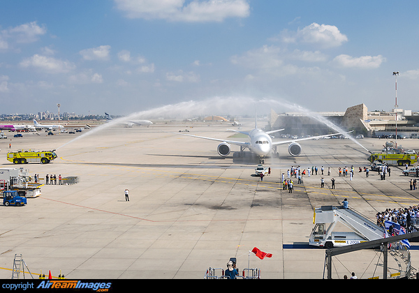 First Boeing 787 Dreamliner for El Al Arrives at Ben Gurion Airport Boeing 787-9 Dreamliner
