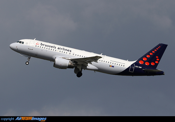 Latest addition with Brussels Airlines. Airbus A320-214