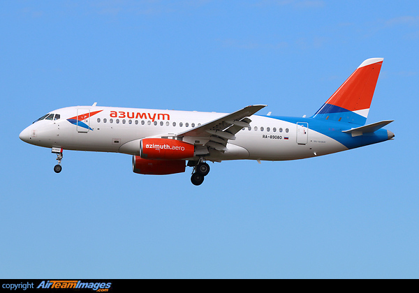 Azimuth is a new Russian airline with SSJ-100 in fleet. Based in Rostov-on-Don. Sukhoi SuperJet 100-95LR