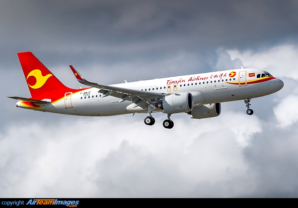 First A320neo for Tianjin Airlines Airbus A320-271N