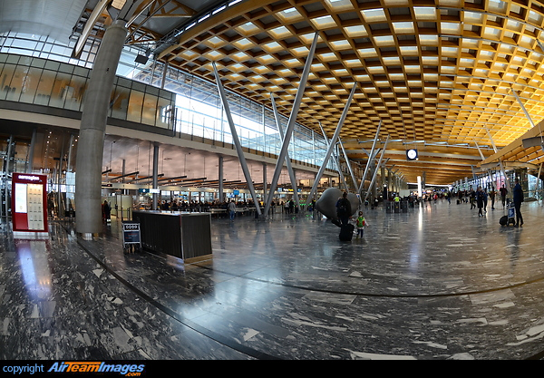 Departure Hall Oslo Airport