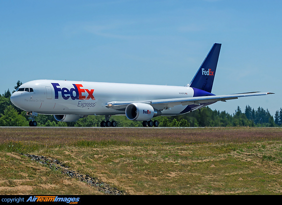 Ready to take off on her delivery voyage to Memphis International airport Boeing 767-3S2F/ER