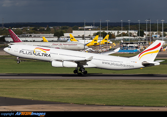 Caught lifting out of Birmingham on another Repatriation Monarch flight. Airbus A340-313