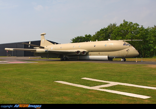 Nimrod XV250 Elvingtons latest arrival at the Air Museum Hawker Siddeley - Nimrod MR2