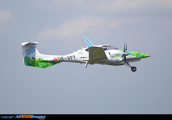 Powered by biofuel. At the ILA 2010 in Berlin, EADS is showcasing the world's first flights of an aircraft powered by pure biofuel made from algae. This Diamond DA-42 Twin Star aircraft is powered by two Austro Engine AE300 engines. Diamond DA-42 Twin Star