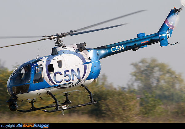 This MBB BO-105 LV-WJX crashed 18th June 2010. MBB - BO-105