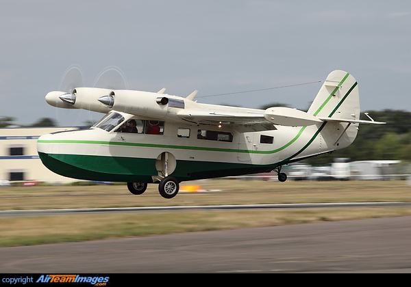 McKinnon G-21G Turbo Goose N221AG is the world's only Grumman Goose powered by Garrett turboprop engines. McKinnon G-21G Turbo Goose