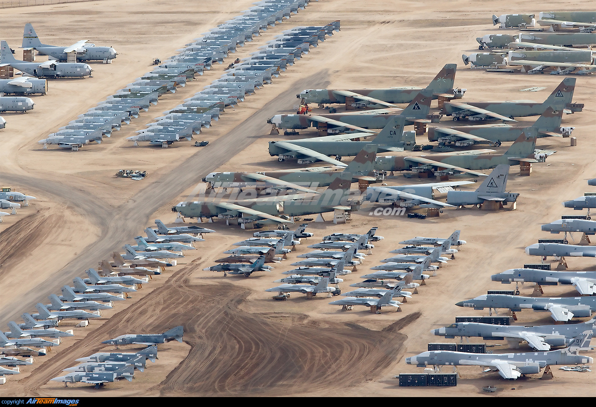 Davis Monthan Aircraft Storage Large Preview