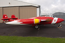 de Havilland Venom ZK-VNM out of the hangar at last and all spruced up...