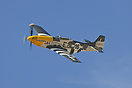 North American P-51D Mustang NL51TK 'Lou IV' competing in the Reno Air...