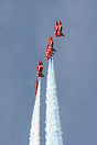 The Red Arrows at this years Waddington International Airshow 2005