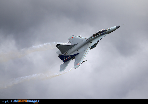 Mikoyan Gurevich MiG-35 during flight demo Mikoyan Gurevich MiG-35