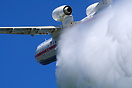 Be-200ChS is dumping 12 tons of water during flight demo