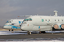 These two Nimrod MRA4 aircraft have been stored at Woodford for severa...