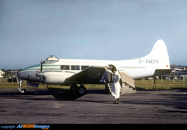 de Havilland Dove 6 (G-AMZN) Aircraft Pictures & Photos - AirTeamImages.com
