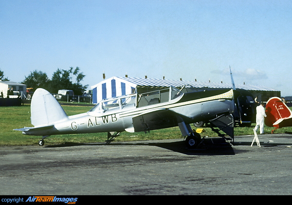 de Havilland DHC-1 Chipmunk 22A G-ALWB on static display at the 1954 SBAC show Farnborough DHC-1 Chipmunk 22A