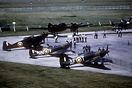 Overview of some of the aircraft being displayed at the RAF's 50th Ann...