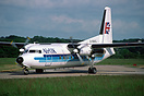 Air UK Fokker F-27's were commonplace at Southampton for much of the 8...