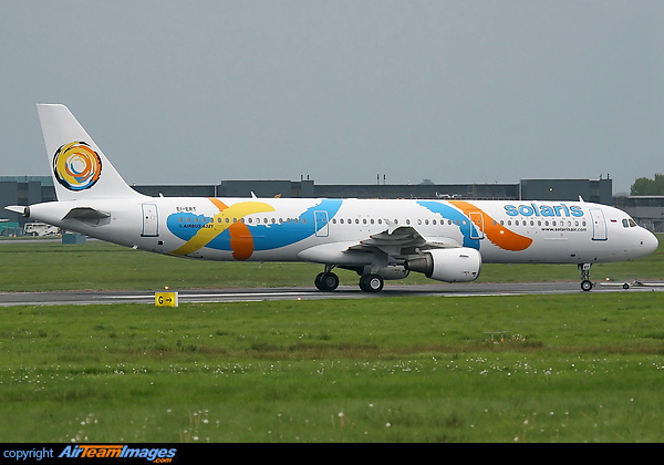 Seen following painting at Shannon, A321-200, EI-ERT, is the first aircraft for new Russian carrier Solaris Airlines Airbus A321-211