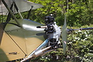 Close up detail of a Hucks starter connected to this Polikarpov Po-2 G...