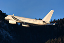 Leaving Innsbruck in warm evening winter light